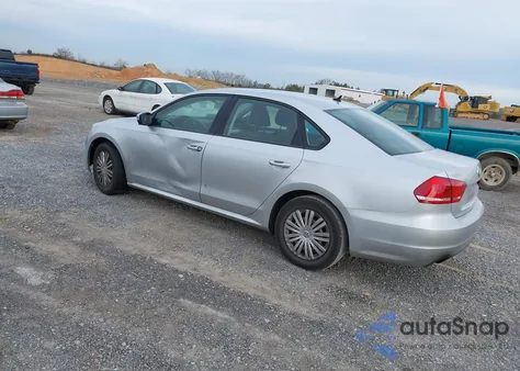 2014 Volkswagen Passat 1.8T S from USA, damaged, VIN 1VWAT7A39EC063663